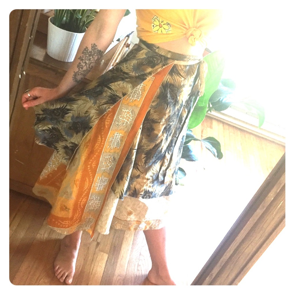 Beautiful wrap skirt